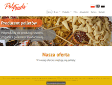Tablet Screenshot of pol-foods.com